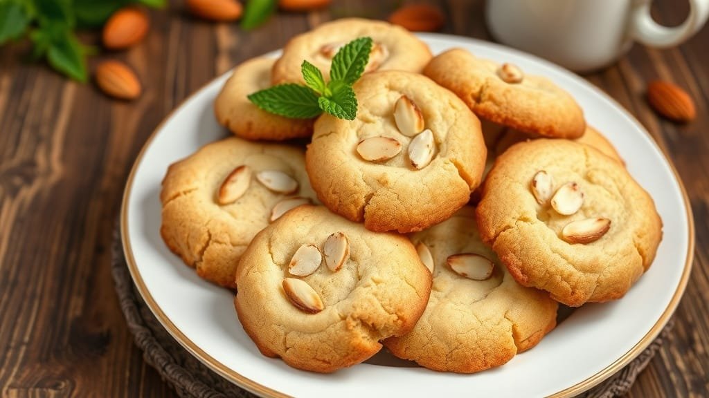 Low-Carb Keto Coconut Flour Almond Cookies