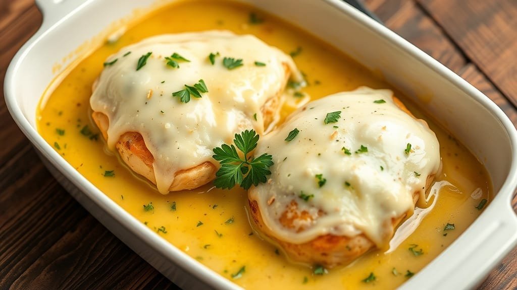 Keto-Friendly Zesty Lemon Herb Chicken Casserole