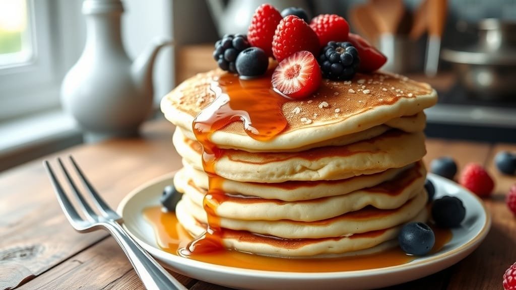 Low-Carb Almond Flour Pancakes