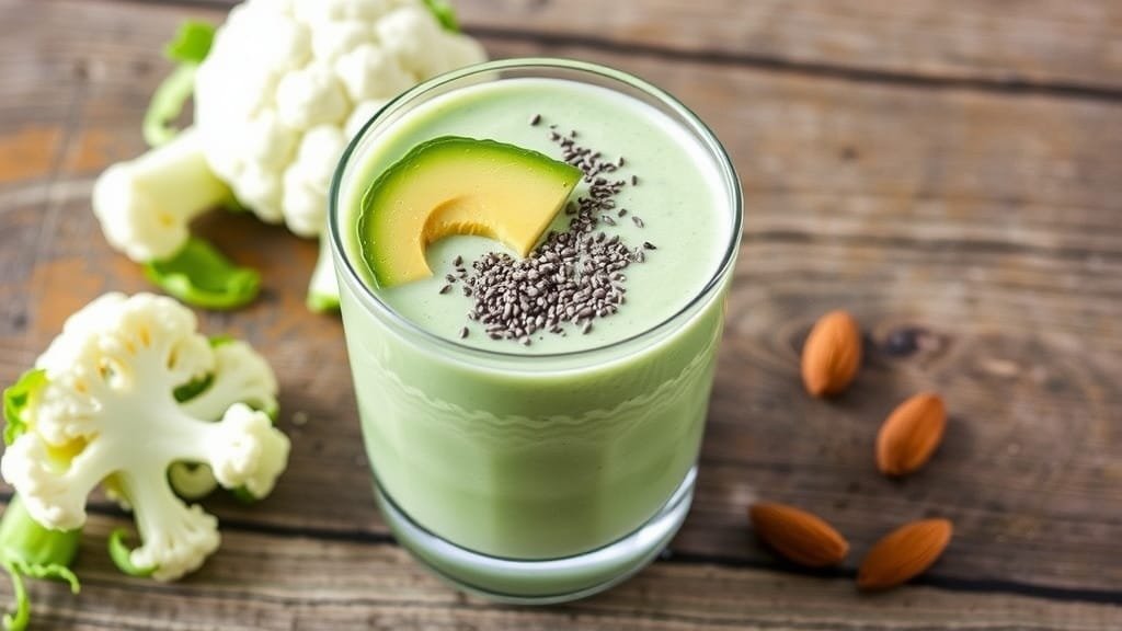 Creamy Keto Cauliflower Smoothie