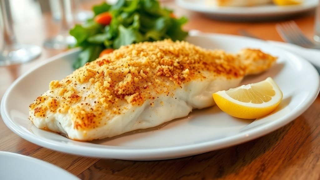Keto Baked Parmesan Crusted Tilapia Recipe