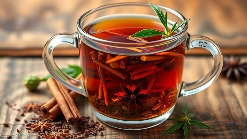Refreshing Keto Spiced Herbal Tea Recipe