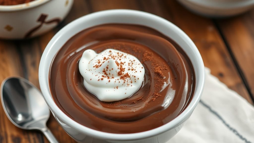 Decadent Keto Chocolate Pudding