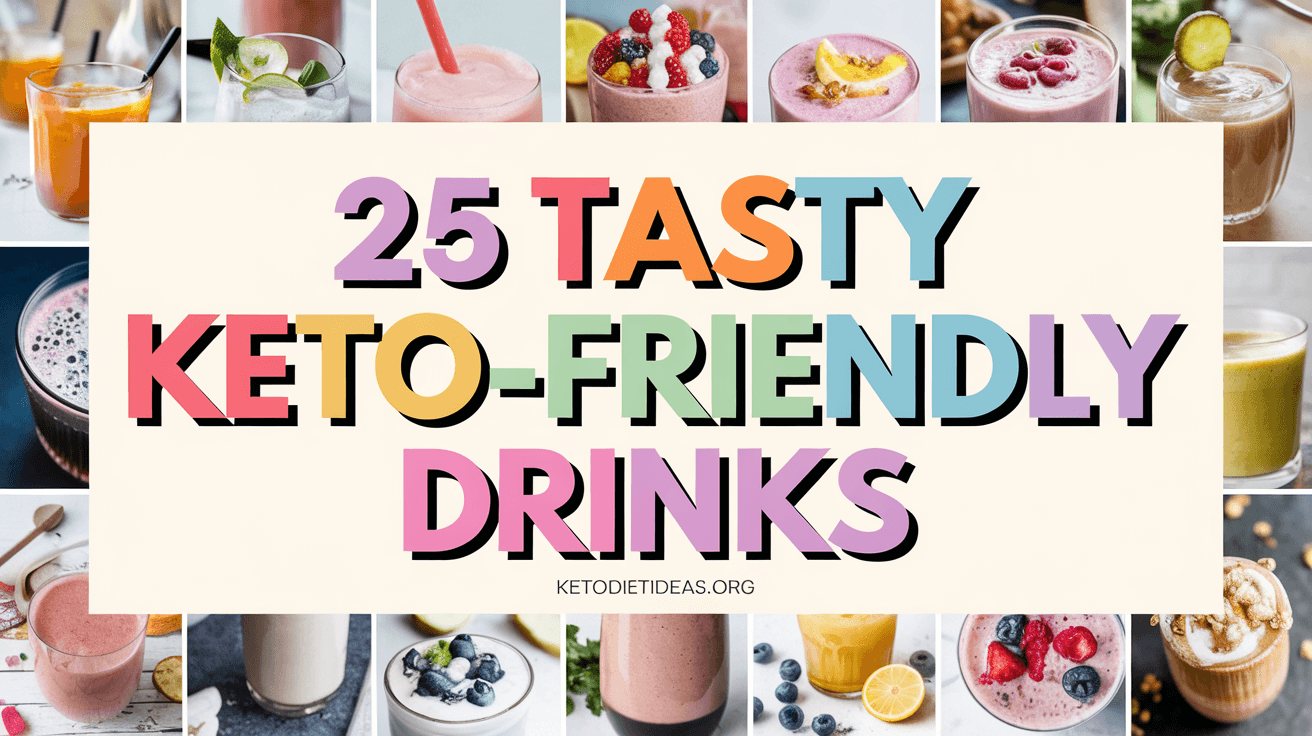 25 Tasty Keto-Friendly Drinks to Savor