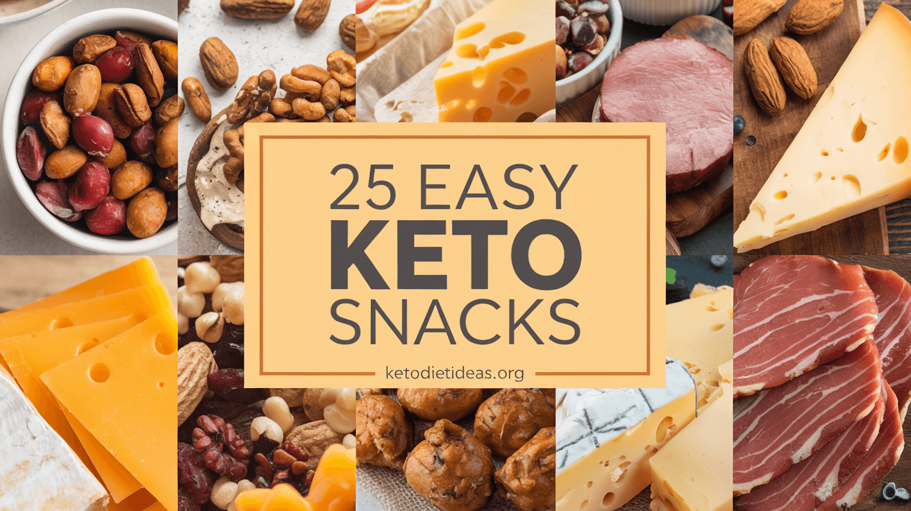 25 Delicious Keto Snacks to Satisfy Your Cravings