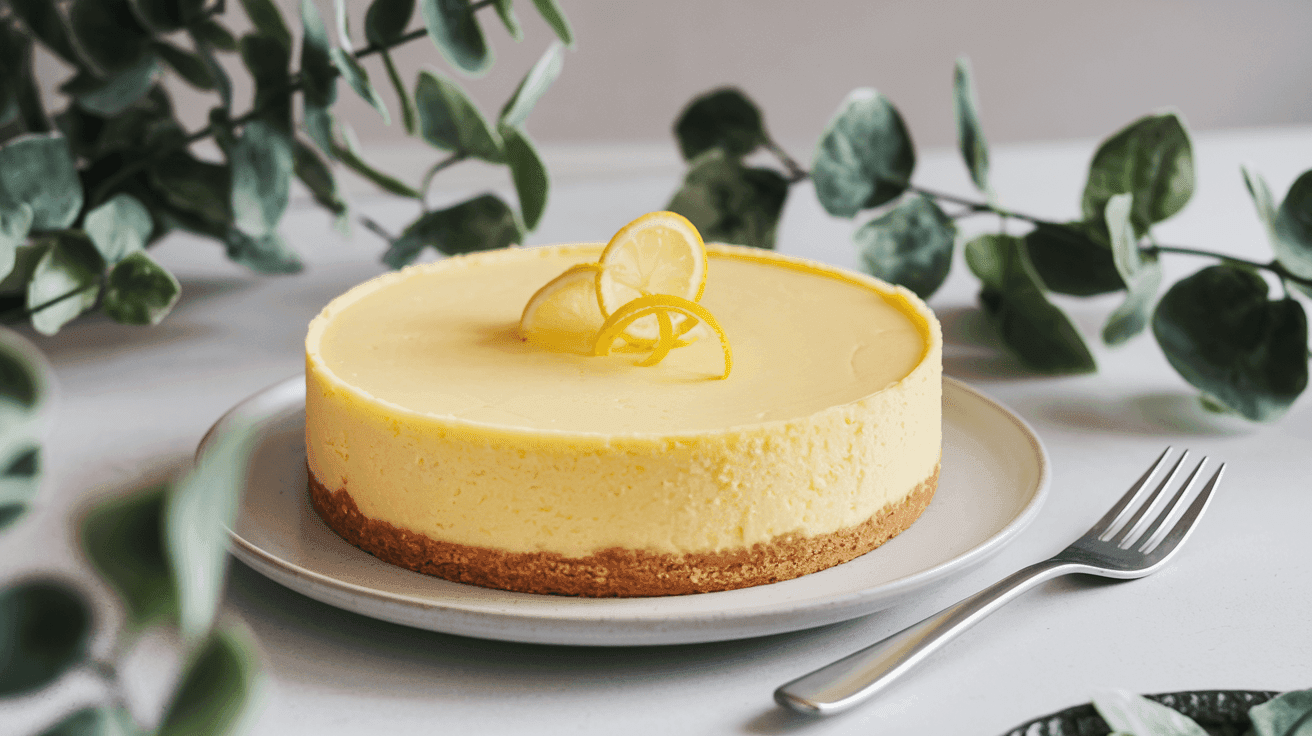 Low-Carb Keto Lemon Cheesecake Recipe