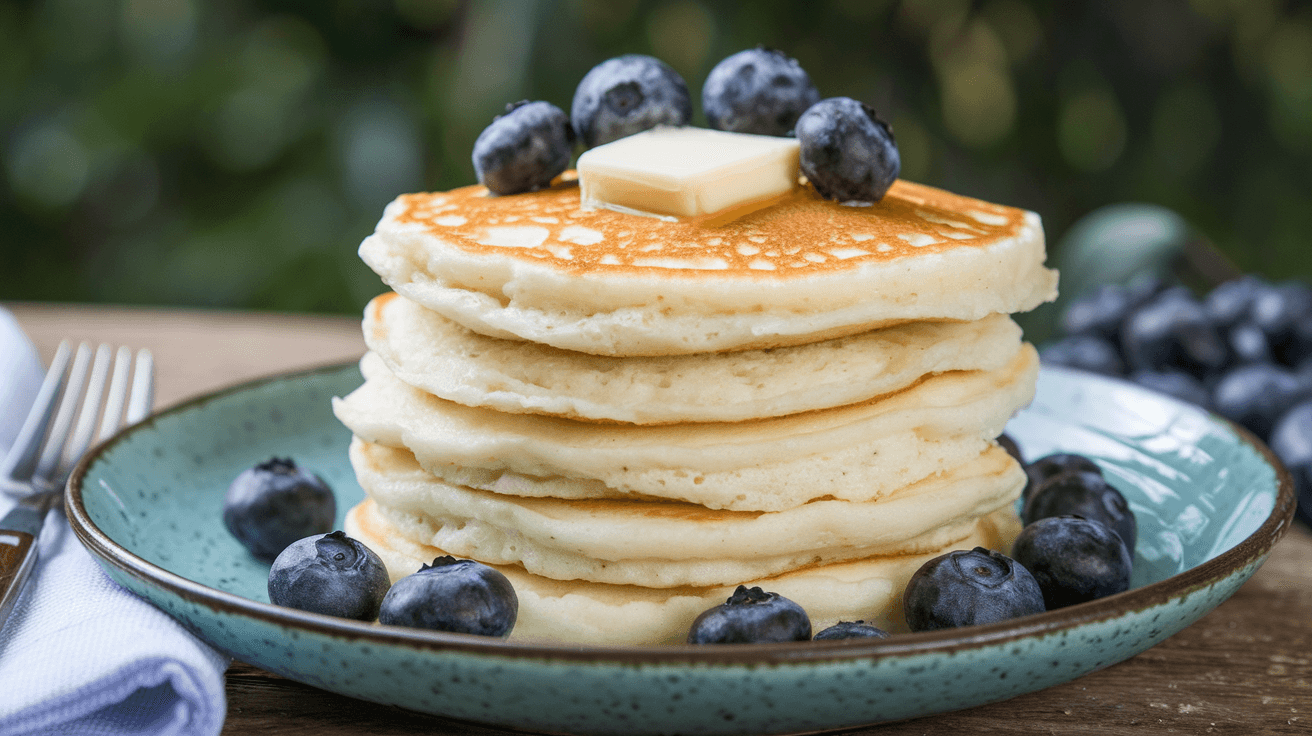 Fluffy Keto Cottage Cheese Pancakes