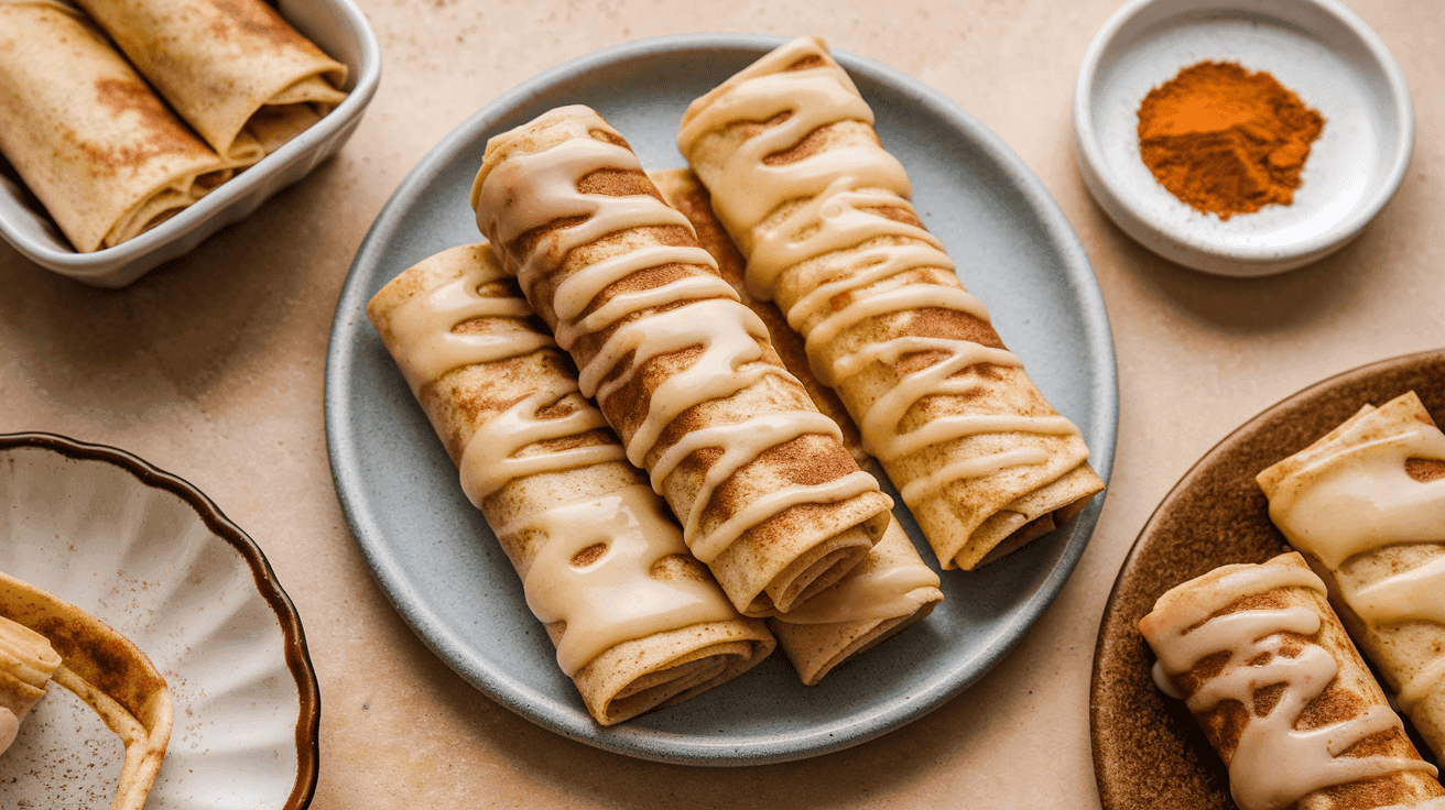 Keto Cinnamon Cream Cheese Roll-Ups