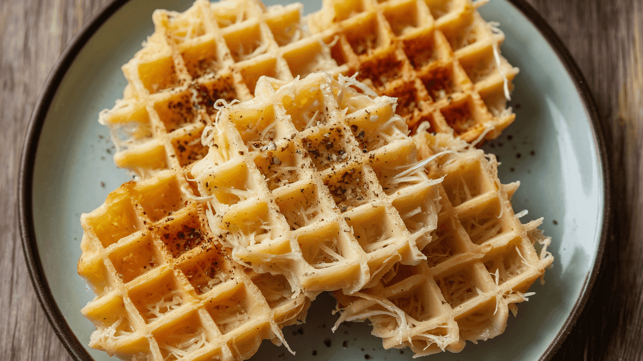 Low-Carb Cheese Chaffles Recipe