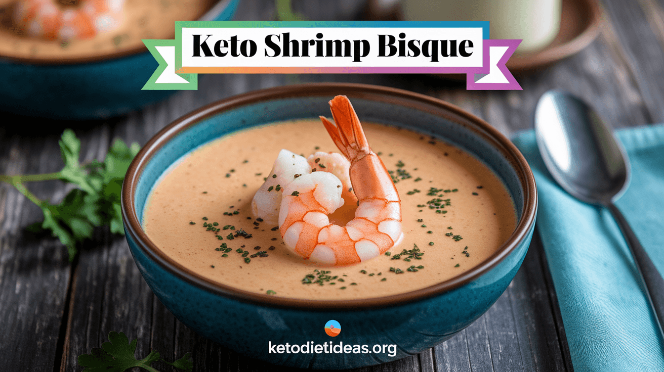 Keto Shrimp Bisque